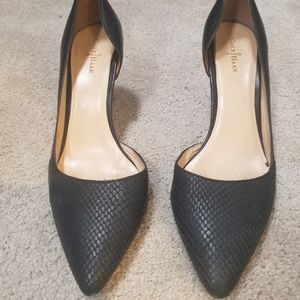 Cole Haan Black Leather Pumps